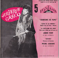 JULIETTE GRECO - FR EP 5 CHANSONS DE FILMS -  MEFIEZ-VOUS DE PARIS + 3 (ELENA ET LES HOMMES) + 3 - Other - French Music