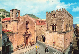 ITALIE - Vibo Valentina - Taormina - Piazza Badia - Piazza Duomo - Sicilia Folklore - Carte Postale Ancienne - Vibo Valentia