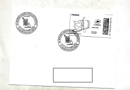 Lettre Cachet Argenton Bourse Carte - Cachets Commémoratifs