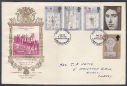 GB Great Britain 1969 Private FDC Investiture Of Prince Of Wales, Charles, Royal, Royalty, Castle, First Day Cover - Brieven En Documenten