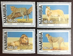 Namibia 1998 Large Wild Cats Animals MNH - Felini