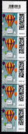 BRD 2022 Mi.3705-R Nassklebende Postfrische** 5-er Streifen „Balonpost“ MNH - Nuovi