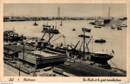 NÂ°11212 Z -cpa Bordeaux -la Rade Et Le Pont Transbordeur- Bateau Au DÃ©chargement- - Handel