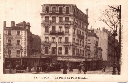 NÂ°11644 Z -cpa Lyon -la Place Du Pont Mouton- - Other & Unclassified