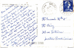 NÂ°11368 Z -cachet Manuel PointillÃ© -Gruffy -1959- - Handstempel