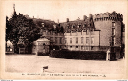 NÂ°12311 Z -cpa Rambouillet -le ChÃ¢teau Pris De La Place D'Armes- - Castles