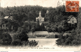 NÂ°12221 Z -cpa Bagnoles De L'Orne -une Vue Du Square MÃ©lodion- - Bagnoles De L'Orne