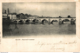 NÂ°12000 Z -cpa Macon -Pont De St Laurent- - Macon