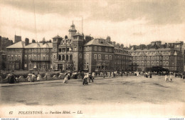 NÂ°11873 Z -cpa Folkerstone -pavilion HÃ'tel- - Folkestone