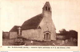 NÂ°12684 Z -cpa St Jean D'AssÃ© -ancienne Ã©glise Paroissiale- - Other & Unclassified