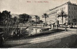 NÂ°13191 Z -cpa Nice -le Jardin Public- - Parcs Et Jardins