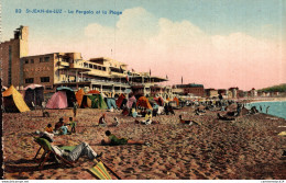 NÂ°14139 Z -cpa St Jean De Luz -la Pergola Et La Plage- - Saint Jean De Luz