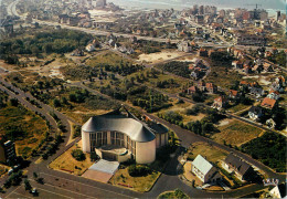 Belgium Koksijde - Coxyde Aerial View Notre Dame Des Dunes - Koksijde