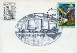 285987 USED NACIONES UNIDAS. Viena 1991 PRO MEDIO AMBIENTE - Other & Unclassified