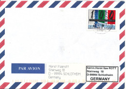 Bulgaria Air Mail Cover Sent To Germany 3-11-1995 Single Franked - Luftpost