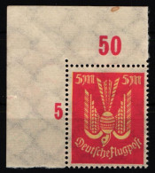 Deutsches Reich 218 P OR Postfrisch Vom Eckrand #NL479 - Otros & Sin Clasificación