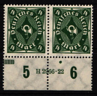 Deutsches Reich 226 HAN Postfrisch H 2966.22 #NL601 - Autres & Non Classés