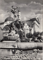 CARTOLINA  C21 ASIAGO M.1001,VICENZA,VENETO-FONTANA MONUMENTALE E DUOMO-STORIA,MEMORIA,BELLA ITALIA,VIAGGIATA 1961 - Vicenza