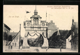 AK Husum / Nordsee, 300 Jähriges Stadtjubiläum Und Heimatfest 1903, Festtor Am Zingel  - Other & Unclassified