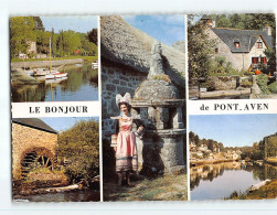 PONT AVEN : Carte Souvenir - Très Bon état - Pont Aven