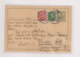 CZECHOSLOVAKIA 1934 PIESTANY   Postal Stationery To Austria - Brieven En Documenten