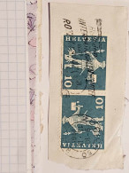Standesläufer Kehrdruck - Used Stamps