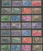 Italy Republic Selection VFU HVs 1945/61 Romana Radio Risorgimento Tobacco Volta Gronchi ERP Airmail Job65 Stars WMK - 1946-60: Used