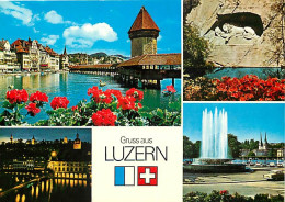 Suisse - LU Lucerne - Luzern - Multivues - CPM - Carte Neuve - Voir Scans Recto-Verso - Sonstige & Ohne Zuordnung