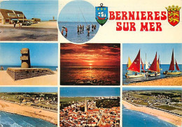 14 - Bernières Sur Mer - Multivues - Blasons - Flamme Postale De Bernières Sur Mer - CPM - Voir Scans Recto-Verso - Autres & Non Classés