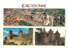 11 - Carcassonne - La Cité Médiévale - Multivues - CPM - Voir Scans Recto-Verso - Carcassonne