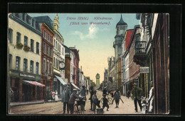 AK Düren /Rhld., Kölnstrasse Mit Blick Zum Wasserturm  - Düren