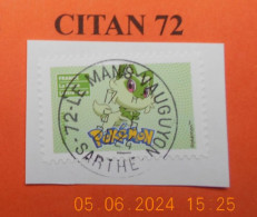 FRANCE 2024    DU  CARNET  POKEMON     NEUF  OBLITERE - Oblitérés