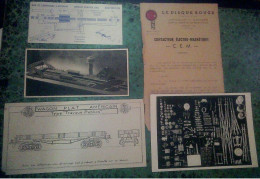 Lot De Documentation Sur Les Maquette Ferroviaires Photos Plans D'assenblages... - Other & Unclassified