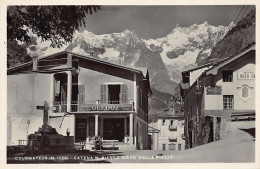 COURMAYEUR (AO) Catena M. Bianco Visto Dalla Piazza - Sonstige & Ohne Zuordnung