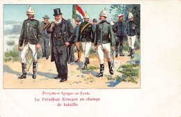 South Africa - BOER WAR - President Krüger On The Battlefield - Publ. Unknown (publ. In Germany)  - Südafrika