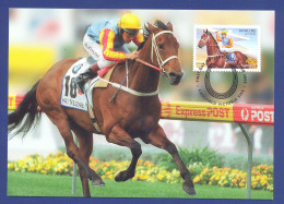 Australia. KARTE MAХIMUM .Horse Racing SUNLINE 1995 - Nuevos