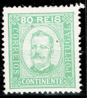 Portugal, 1892/3, # 76 Dent. 12 3/4, MH - Ongebruikt