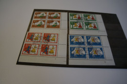 Berlin Michel 266-269 Eckrand Viererblocks Gestempelt Frankfurt (27359) - Used Stamps