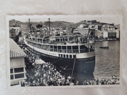 Carte Photo , Paquebot Presidnet De Cazalet , Marseille , Port Vendres - Passagiersschepen