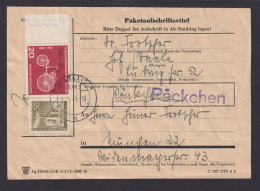 Bund MIF Berlin 150 Stadtbilder Paketschein Hof Bayern Rand München Kat 50,00 - Lettres & Documents