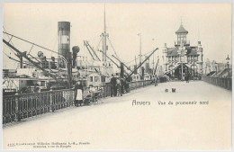 CPA CARTE POSTALE BELGIQUE ANVERS VUE DU PROMENOIR NORD AVANT 1905 - Other & Unclassified