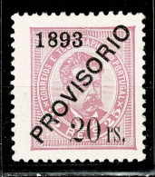 Portugal, 1892/3, # 94, MNG - Nuevos