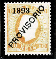 Portugal, 1892/3, # 95 Dent. 11 3/4, MNG - Ongebruikt