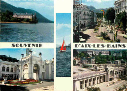 73 - Aix Les Bains - Multivues - Carte Dentelée - CPSM Grand Format - Voir Scans Recto-Verso - Aix Les Bains