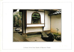 Japon - Kyoto - A Scene Of The Stone Garden Of Daisen-in Temple - Voir Timbre Japonais - Nippon - CPM - Voir Scans Recto - Kyoto