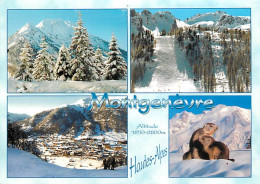 05 - Montgenèvre - Multivues - Hiver - Neige - Marmottes - CPM - Voir Scans Recto-Verso - Sonstige & Ohne Zuordnung