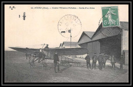 41935 France Centre Militaire D'Aviation Avord Cher 1913 PA Poste Aérienne Airmail Carte Postale (postcard) - 1927-1959 Covers & Documents