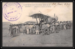 41973 Campagne Sud Tunisien Cachet Ambulance Coloniale Aviation Guerre 1914/1918 (1917) Debihat Carte Postale (postcard) - Militärische Luftpost