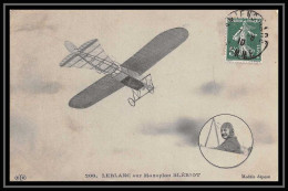 41490 Leblanc Monoplan Bleriot Amiens 1910 Pour Eu France Aviation PA Poste Aérienne Airmail Carte Postale (postcard) - 1927-1959 Lettres & Documents