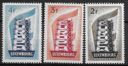 Luxembourg Série Europa 1956 Neufs ** MNH. TB - Ungebraucht